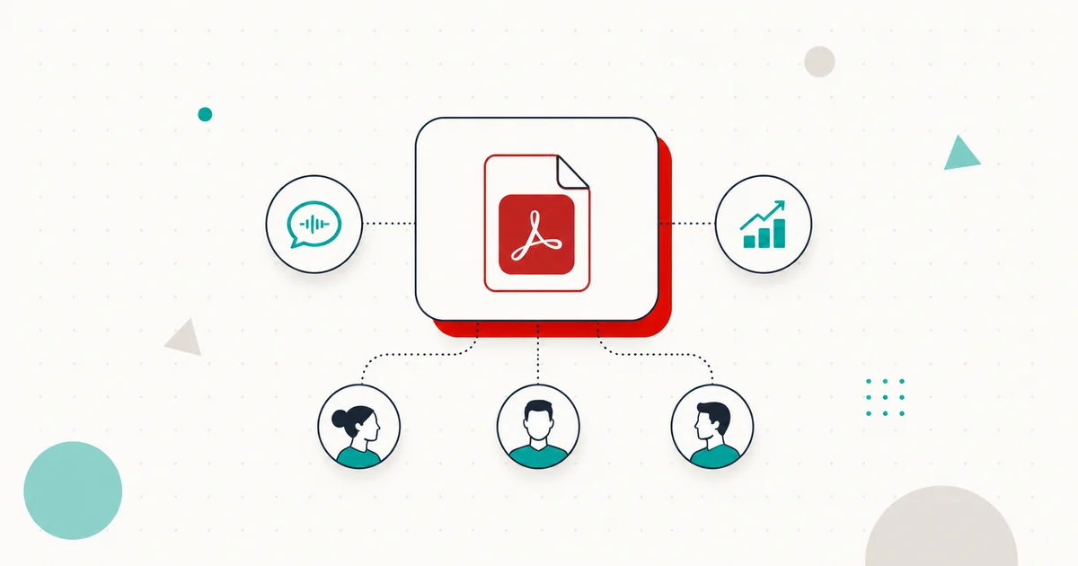 Adobe PDF Spaces &mdash; a shared, AI-powered PDF workspace