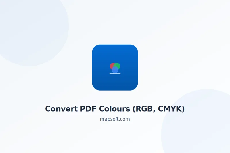How to Convert PDF Colours (RGB, CMYK, Grayscale)