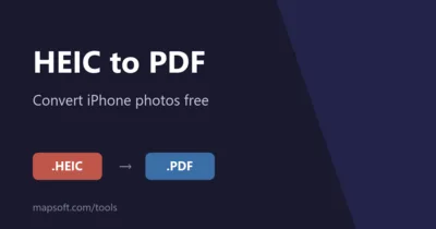 HEIC to PDF: Convert iPhone Photos to PDF Free (No App)