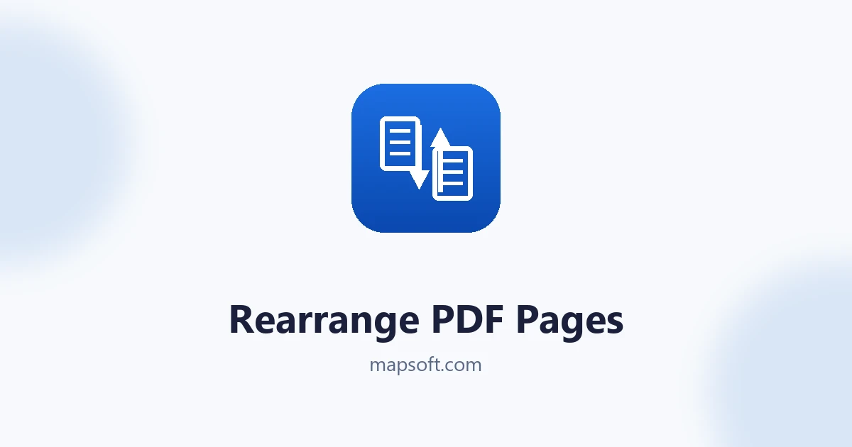 How to Rearrange PDF Pages: Reorder, Rotate, and Organise Documents