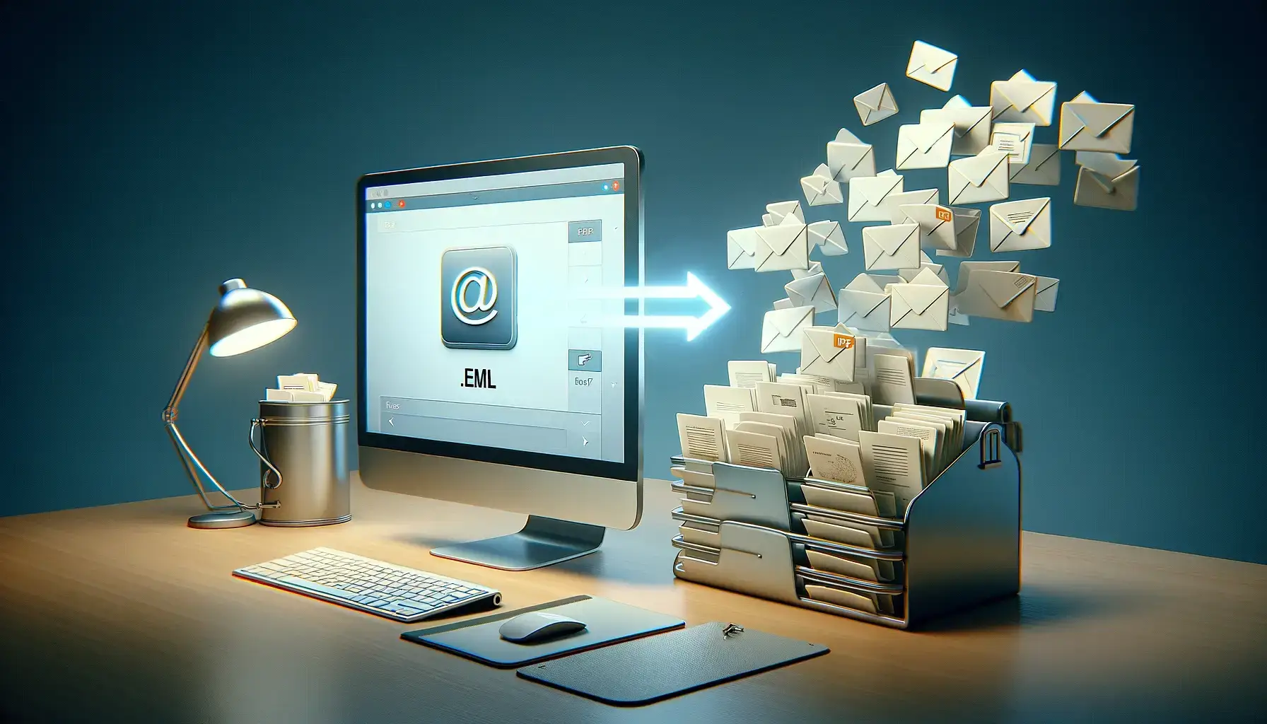 convert eml to pdf
