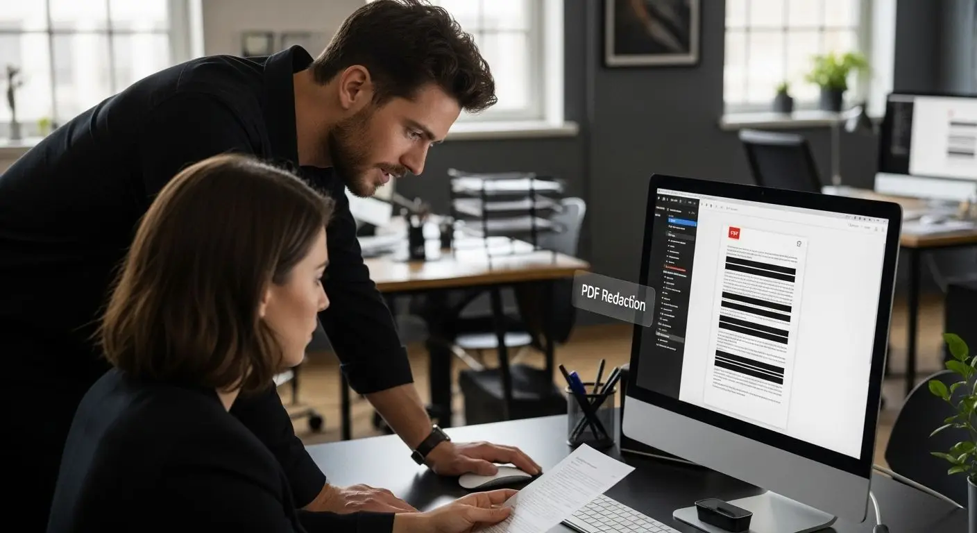 PDF redaction office