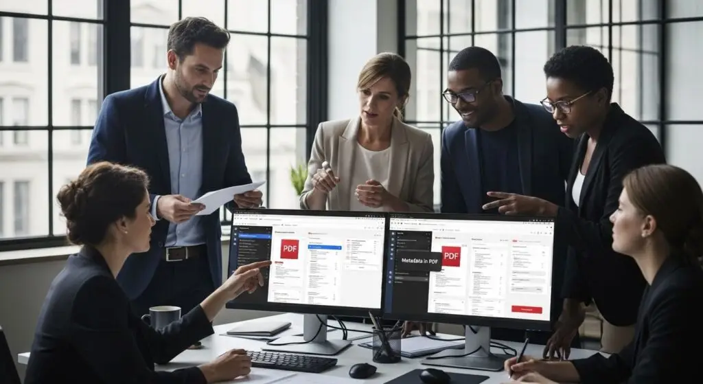 PDF metadata business