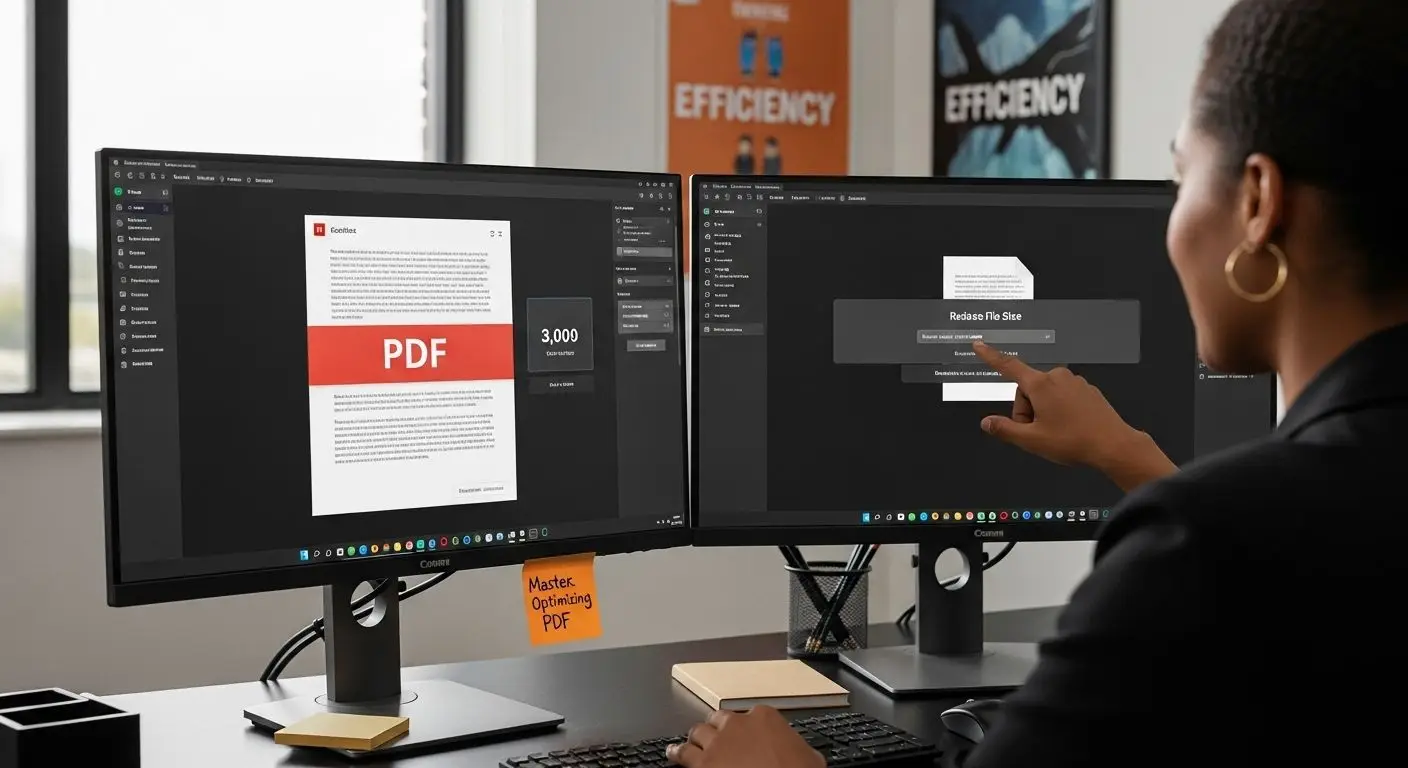 optimizing pdf file size