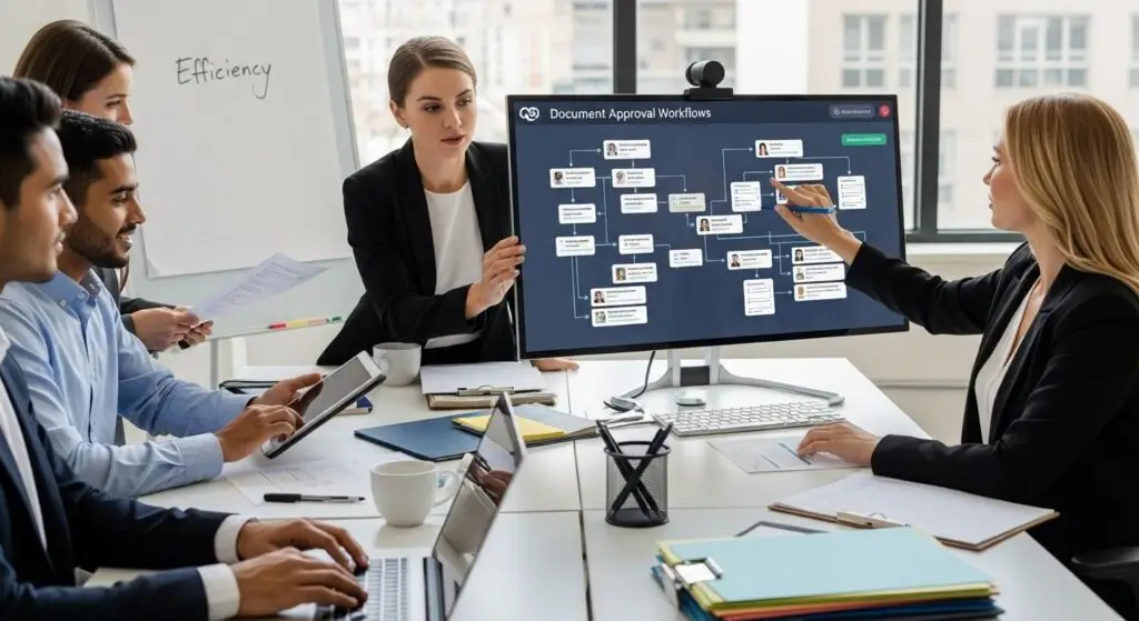 document approval workflow efficiency