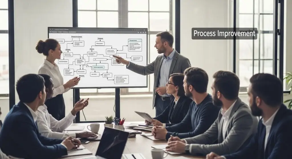 continuous process improvement teamwork
