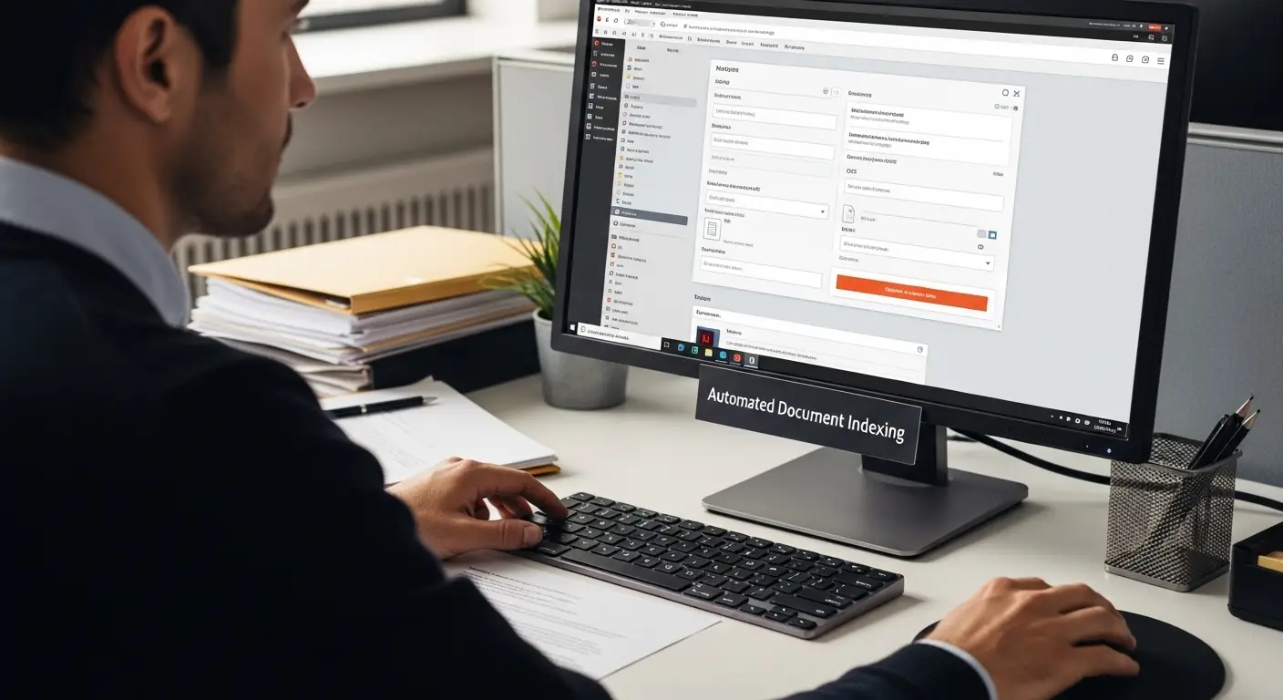 automated document indexing Adobe tools