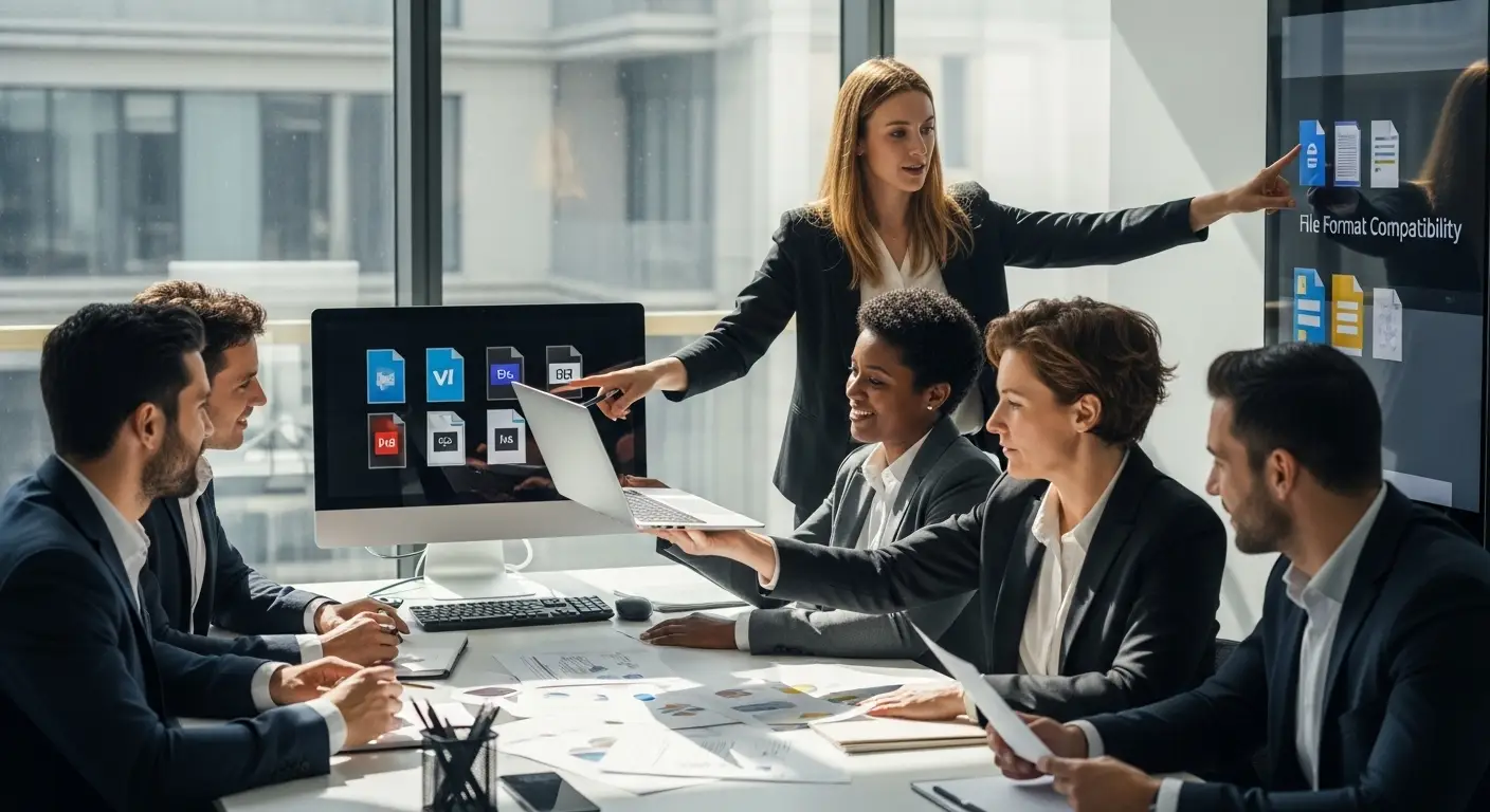 file format compatibility business team