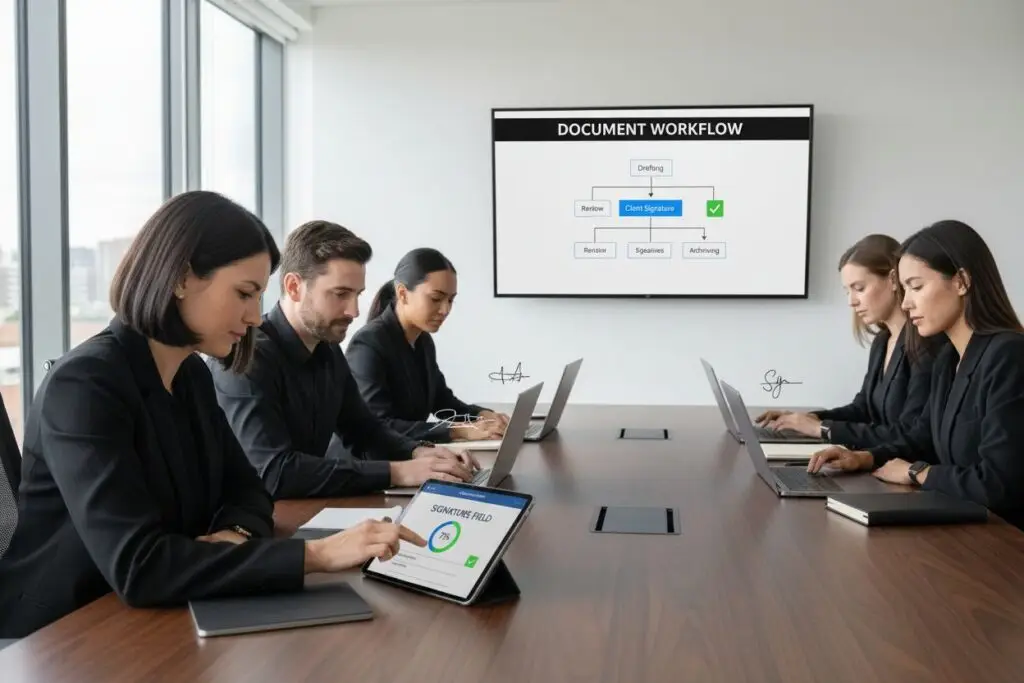 electronic signature workflow