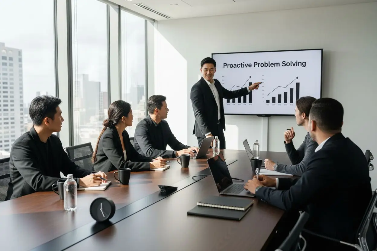 business proactive problem solving