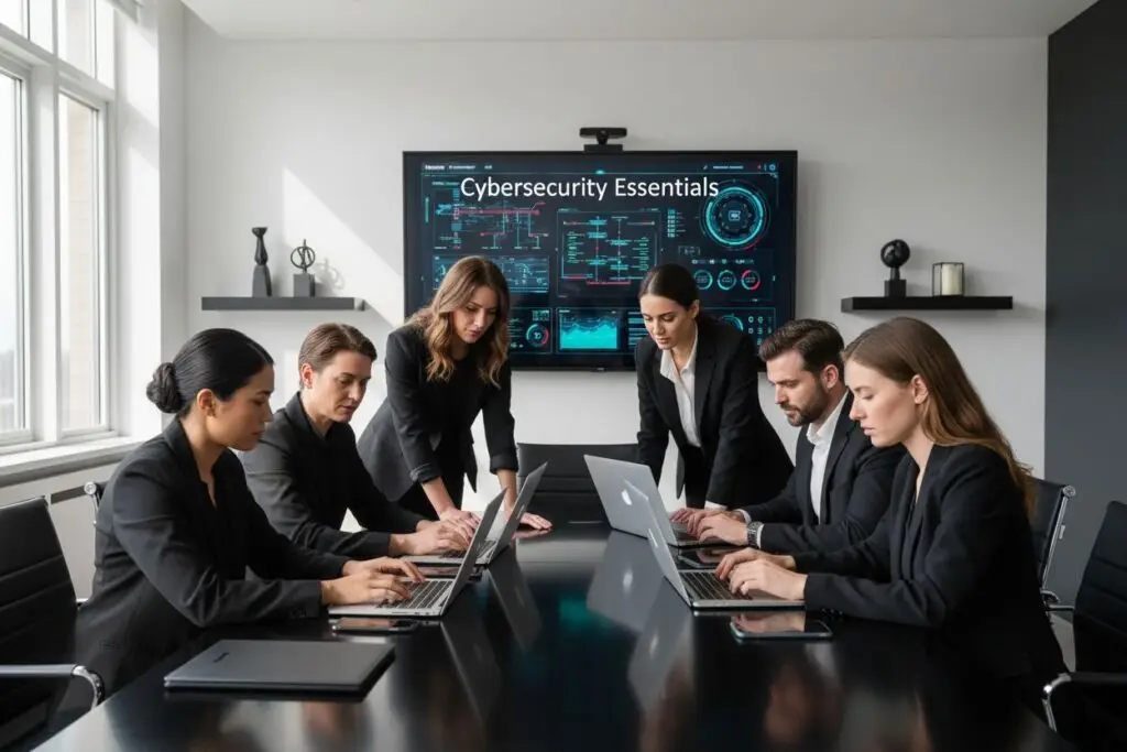 cybersecurity team business