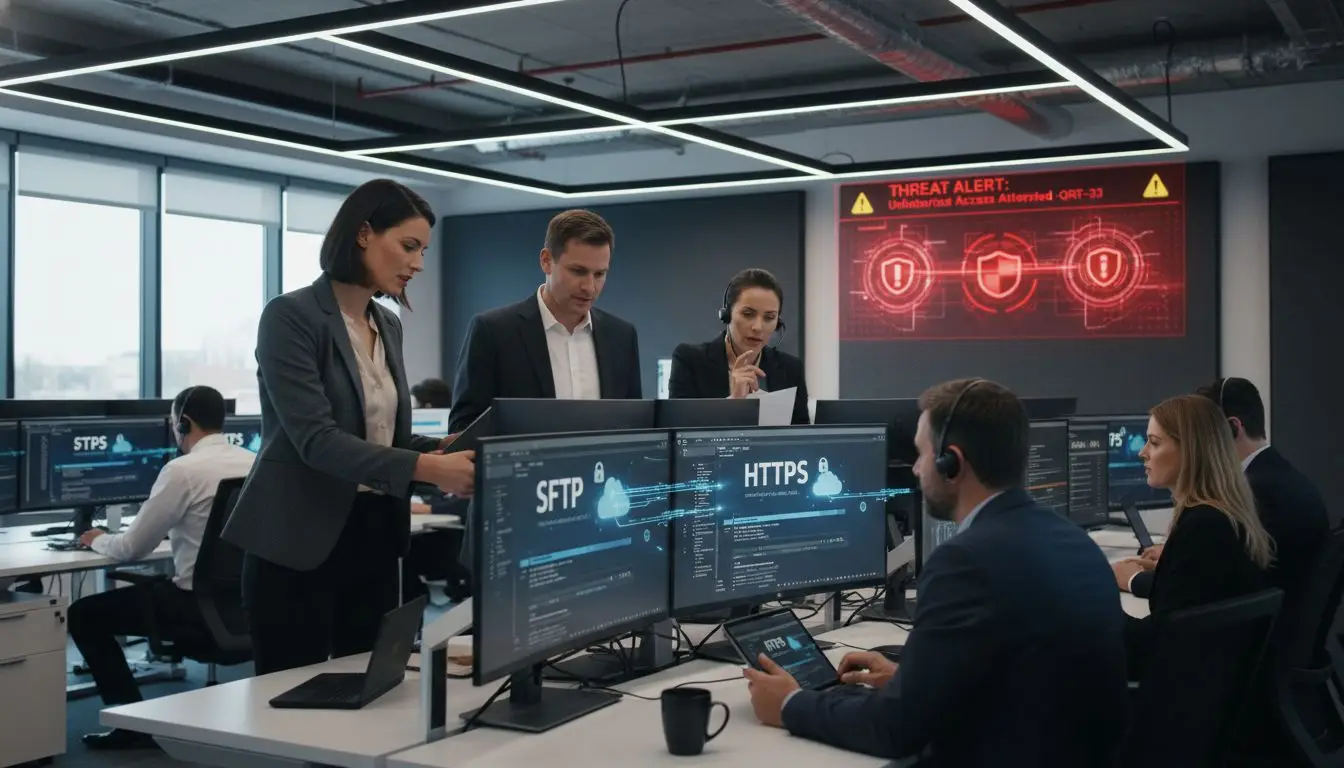 secure file transfer