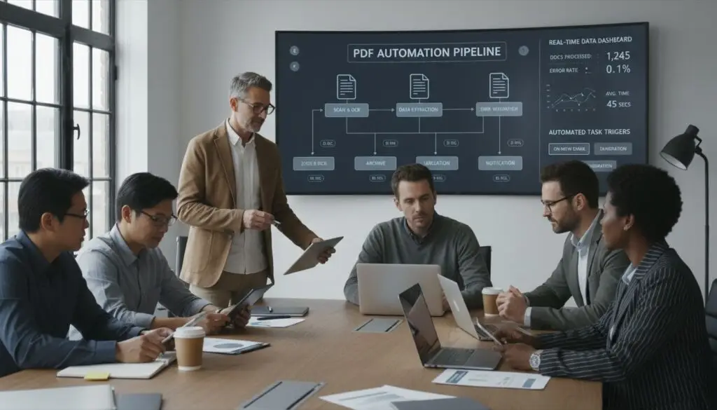 PDF workflow automation office