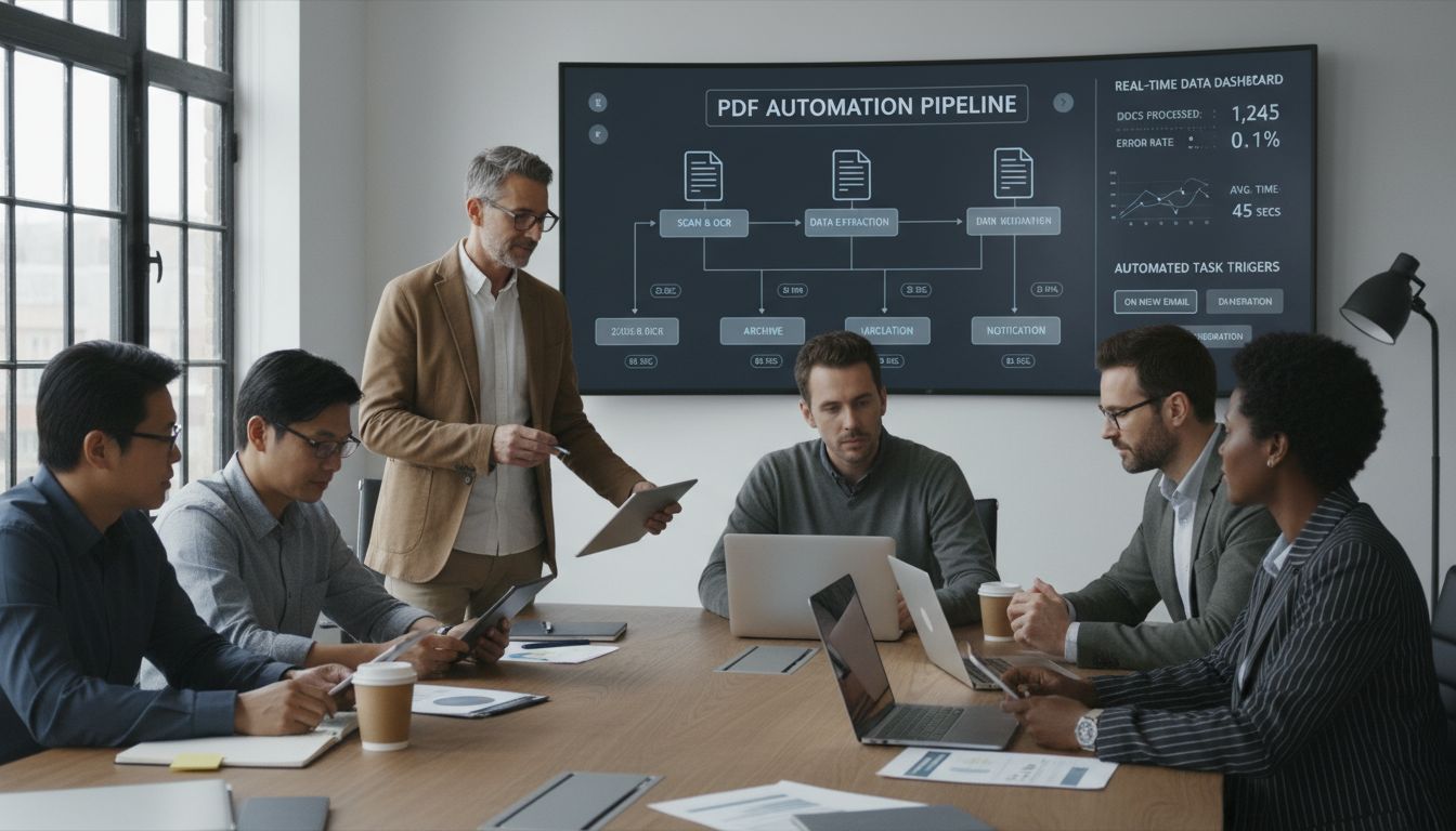 PDF workflow automation office