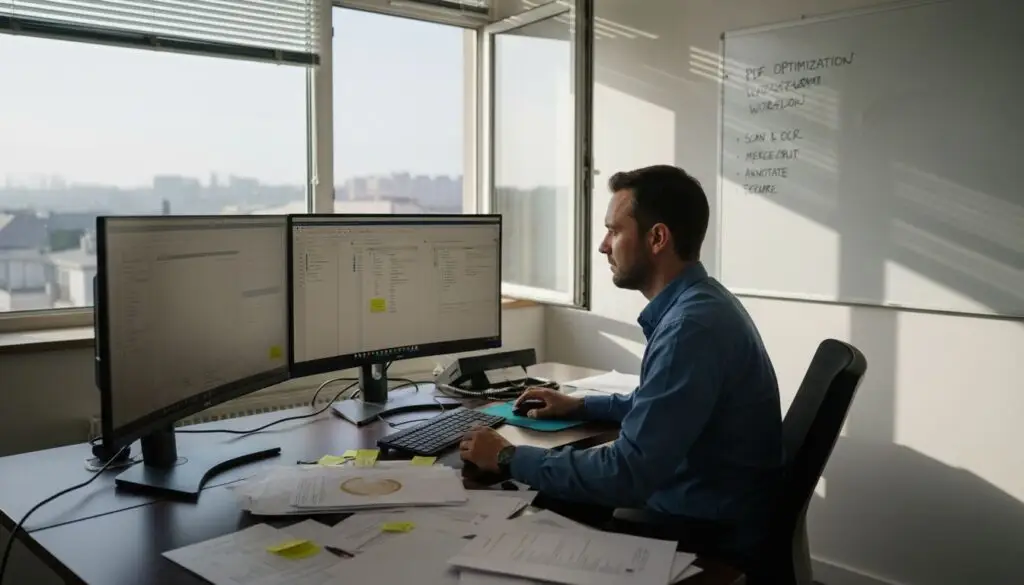 Specialist automates PDF tasks in office