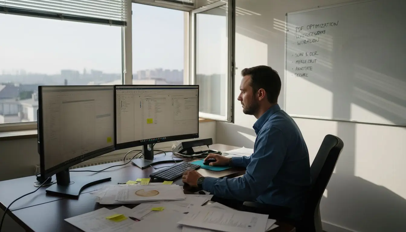 Specialist automates PDF tasks in office