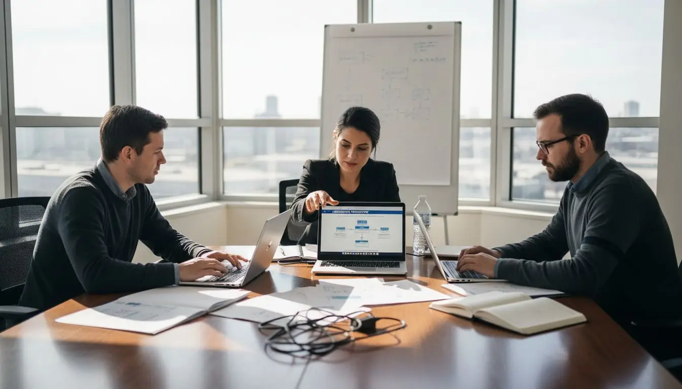 IT team collaborates on PDF automation