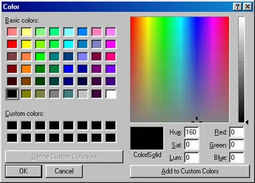 select a custom RGB color to apply to the pdf stamp